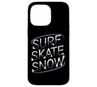 Surf Skate Snow - Boarder’s Word Graphic Tee Custodia per iPhone 14 Pro Max