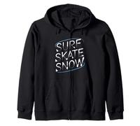 Surf Skate Snow - Boarder’s Word Graphic Tee Felpa con Cappuccio