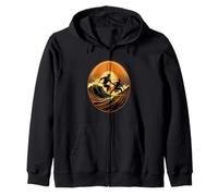 Surf Surfer Surfboarder Felpa con Cappuccio