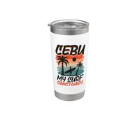 Surf vicino a Cebu Bicchiere termico in acciaio inox doppia parete