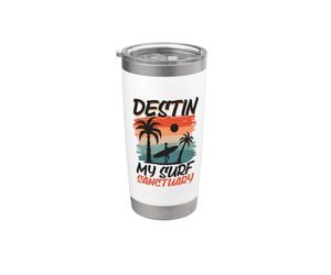 Surf vicino a Destin Bicchiere termico in acciaio inox doppia parete