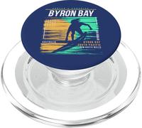Surf vintage Byron Bay Australia Retro Surfers Paradise PopSockets PopGrip per MagSafe