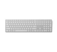 Surface Microsoft Keyboard 2024 - Tastiera senza fili Bluetooth compatibile Windows 11 (Clavier AZERTY francese) - Grigio