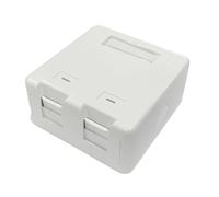Surface mount box for 2 x - RJ45 jack - Warranty: 300M NEW