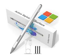 Surface Pen Stylus per Microsoft Surface Pro 9/8/7/6/5/4/3, Surface Go 3/2/1 Surface Laptop/Studio/Book 4/3/2/1 con 4096 Druckempfindlichkeit, Palm Rejection, Microsoft Supporto per Surface Go