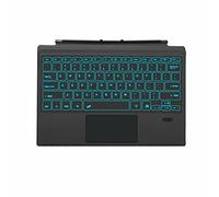 Surface Pro 7 Tastiera Bluetooth Wireless con Touchpad 7 Colori Retroilluminato Batteria Ricaricabile Tastiera Magnetica Staccabile per Microsoft Surface Pro 4/5/6/7/7+