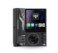 Surfans Lettore musicale F20 Pro Android Hi-Res con Dual ESS9018 DAC, DSD512, supporto Spotify e Tidal, WLAN e BT LDAC, 4,4 mm bilanciato (500 mW), espandibile fino a 1 TB, touchscreen MP3 DAP (nero)