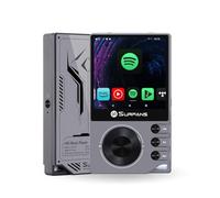 Surfans Lettore musicale F20 Pro Android Hi-Res con Dual ESS9018 DAC, DSD512, supporto Spotify e Tidal, WLAN e BT LDAC, 4,4 mm bilanciato (500 mW), espandibile fino a 1 TB, touchscreen MP3 DAP (grigio