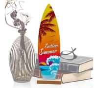 Surfboard Decor - Summer Wood Sign | Surf Board Decor For Wall, Multifunctional Surfboard Beach Signs, Surf Board Decors For Walls, Wooden, Wall Decoration, Holiday Decoration
