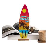 Surfboard Decor - Summer Wood Sign | Surf Board Decor For Wall, Multifunctional Surfboard Beach Signs, Surf Board Decors For Walls, Wooden, Wall Decoration, Holiday Decoration