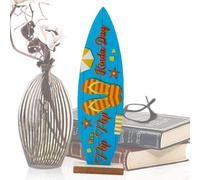 Surfboard Decor - Summer Wood Sign | Surf Board Decor For Wall, Multifunctional Surfboard Beach Signs, Surf Board Decors For Walls, Wooden, Wall Decoration, Holiday Decoration