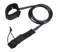 Surfboard Leash, Paddle Board Foot Rope, Straight Surf Leash Strap, Interactive Sturdy Muddle Unbound Surfing Accessory for Paddleboards, Wakeboards, Longboards, Marine Sports Use 98.9 Inches