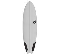 Surfboard TORQ Softboard EVA 6.10 Mod Fish Grigio Softtop