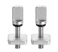 Surfboards Fin screw| Thumb sccrew set Surfboard |Tail Flat Straight Brace Brackets | Inflatable 316 Stainless Steel Fin sccrew for Surfboards, Paddleboards or Longboards