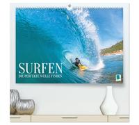 Surfen: Die perfekte Welle finden - Edition Funsport (hochwertiger Premium Wandkalender 2026 DIN A2 quer), Kunstdruck in Hochglanz: Wellenreiten verbindet ein einzigartiges Feeling: Abenteuer Surfen