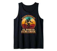 Surfer Bigfoot Manhattan Beach South bay The Porto Surf Crew Canotta