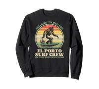Surfer Bigfoot Manhattan Beach South bay The Porto Surf Crew Felpa