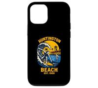 Surfer Huntington Beach Est 1909 Vintage Uomo Surfs Up Custodia per iPhone 12/12 Pro