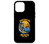 Surfer Huntington Beach Est 1909 Vintage Uomo Surfs Up Custodia per iPhone 12 Pro Max