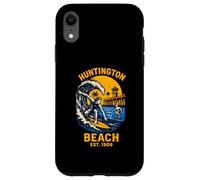 Surfer Huntington Beach Est 1909 Vintage Uomo Surfs Up Custodia per iPhone XR