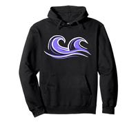 Surfer Surfing Wave Beach per Surfista Ragazzo Ragazza Surf Felpa con Cappuccio