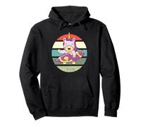Surfer Unicorn Magic Surf Beach Fun Fantasy Vibrazioni Felpa con Cappuccio