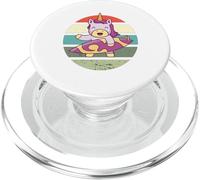 Surfer Unicorn Magic Surf Beach Fun Fantasy Vibrazioni PopSockets PopGrip per MagSafe