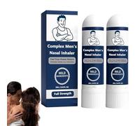 Surfgow Inhalator, Surfgow Vital Nose Stick, Inalatore nasale complesso per uomo, Ripristina energia e vitalità, Inalatore nasale naturale in stick per uomo (2pcs)