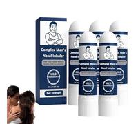 Surfgow Inhalator, Surfgow Vital Nose Stick, Inalatore nasale complesso per uomo, Ripristina energia e vitalità, Inalatore nasale naturale in stick per uomo (5pcs)