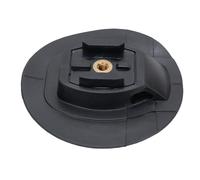 Surfing Camera Montare la Base Sostitutiva, Supporto per Il Montaggio della Fotocamera in Kayak Surf Board Kaymak Facile da Installare Solido per la Piastra di Canottaggio (Black)