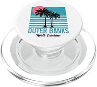 Surfista retrò di Outer Banks, North Carolina Beach PopSockets PopGrip per MagSafe