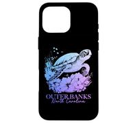 Surfista tartarughe marine Carolina del Nord di Outer Banks Custodia per iPhone 16 Pro Max