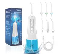 SURFOU Idropulsore Dentale Portatile Idrogetto Per Pulizia Denti Oral, Professionale Water Flosser