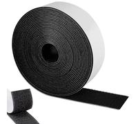 SURFOU Nastro a Strappo Biadesivo 8 m × 50 mm, Extra Forte, Hook & Loop | Per Tessuti, Zanzariere, Cuscini e Tappeti, Adatto per Interni ed Esterni, DIY e Lavori Manuali