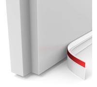 SURFOU Paraspifferi Porta Blindata, 100cm Paraspifferi Sottoporta, Spifferi Porta Ingresso, Ideale per Ridurre il Rumore, Guarnizione Sottoporta per Freddo, Antipolvere e Anti Bug