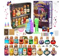 SURFOU Regalo creativo per bambini, 21 + set di pozioni magiche per bambini, set fai da te, giocattolo creativo, regalo di Natale, compleanno, giocattolo per ragazzi e ragazze, età 6, 7, 8, 9, 10+