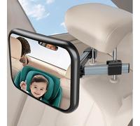 SURFOU Specchietto Retrovisore Bambini, Specchio Auto Neonato Sedile Posteriore, Macchina Posteriore Spechio, Bambino Car Specchi Seggiolino Mirror Ovetto Specchietti