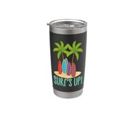 Surf's Up Beach Fun Bicchiere termico in acciaio inox doppia parete