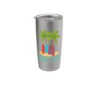 Surf's Up Beach Fun Bicchiere termico in acciaio inox doppia parete