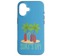 Surf's Up Beach Fun Custodia per iPhone 16