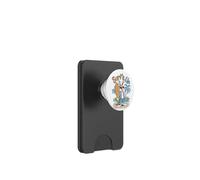 Surfs Up - Tavola da surf con coniglietto e coniglietto, stile retrò, estate PopSockets PopWallet per MagSafe