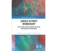 Surges in Party Membership: The SNP and Scottish Greens after the Independence Referendum