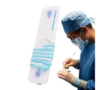 Surgical Knot Tying Training Simulator - Medical Knot Practice Kit For Surgical Skill Training And Teaching Model 20x5CM Hand Tying Practice Tool For Students And Medical Ţraining Use - Ķnot Ṕractice