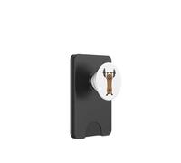 Suricato Bodybuilder Bilanciere Bodybuilding PopSockets PopWallet per MagSafe