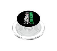 Suricato Guarda Fuori Piatto Cap Occhiali Da Sole Vettore PopSockets PopGrip per MagSafe