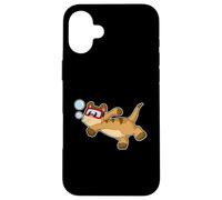 Suricato Subacqueo Occhialini da nuoto Immersione Custodia per iPhone 16 Plus