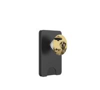 Suricato Ufo Sorpreso Vintage Alien Sci-Fi Incontro Divertente PopSockets PopWallet per MagSafe