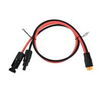 Surieen Adattatore solare da 12 AWG su XT60, cavo di ricarica solare, adattatore per pannello solare con presa XT60 per EF Delta 2 e River generatore solare portatile Power Station (60 cm)