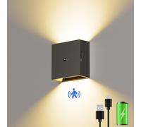Suright Lampada da Parete con Sensore di Movimento Applique da Parete Interno