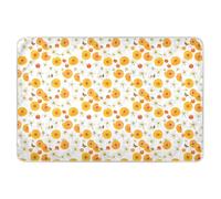 Surinam Cherry Fruit White Extra Large Resuable Fasciatoio Coprimaterasso altamente assorbente per culla pipì tappetino portatile per bambini adulti animali domestici, 132,1 x 86,4 cm L x 86,4 cm W